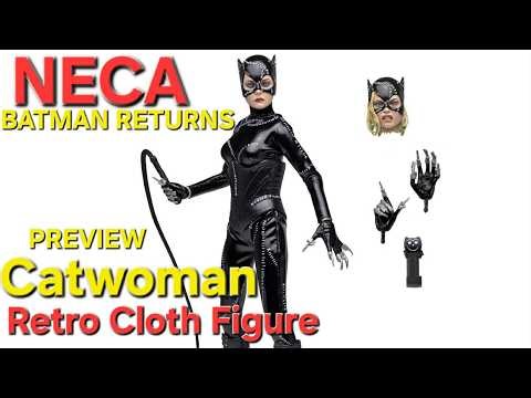 NECA Batman Returns Catwoman 8” Clothed Action Figure Preview