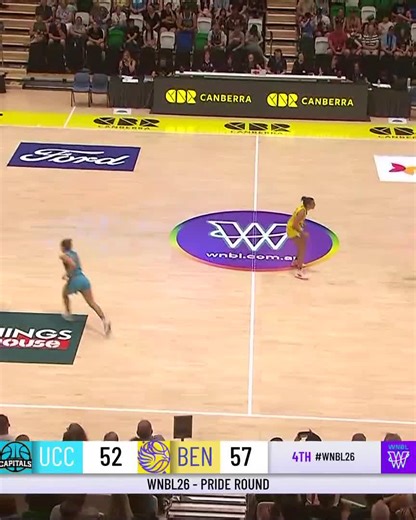 Z with the footwork 💃 📺 @WNBL App, WNBL.com.au, ESPN, ESPN on Disney , or 9Now | University of Canberra Capitals