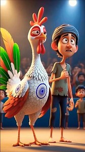 🐔 “Desi Chicken Hero and the Brave Boy” 🇮🇳#cheken