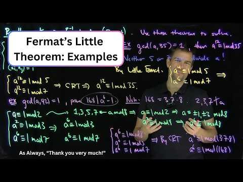 Examples of Fermat's Little Theorem