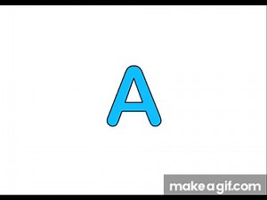 Easy Phonics for Kids: The Letter A on Make a GIF