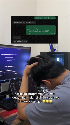 Stres dan Gombalan Programmer: Curhat Sehari-hari