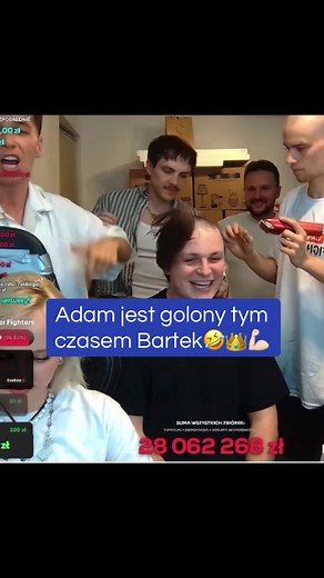 Adam jest golony tym czasem Bartek — śmieszny klip Naruciak i Bartek