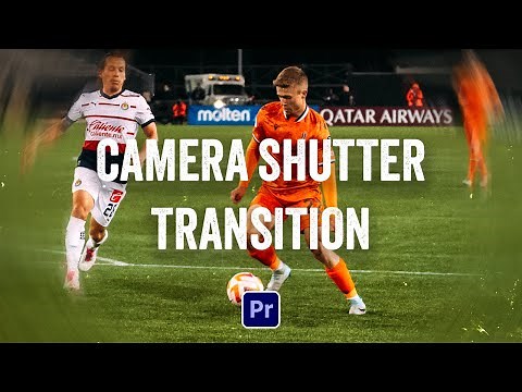 EASY & SIMPLE rapid camera shutter transition!