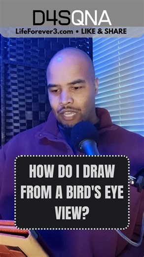 How Do I Draw from a Bird's Eye View? 🎨