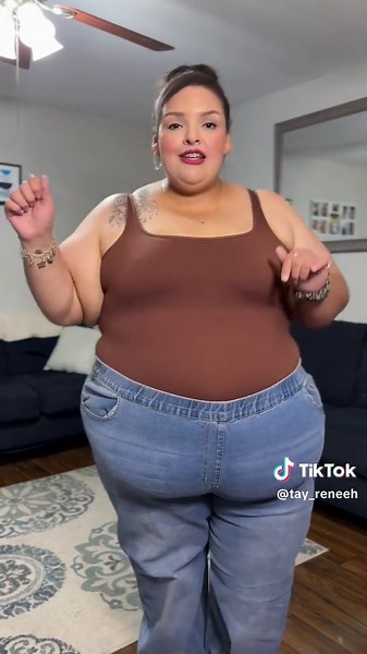 I’ve been LIVING in these jeans. So comfy & flattering 🫶🏼 #TikTokShopSpringGlowUp #plussizefashion #curvyfashion #plussizeootd #plussizejeans