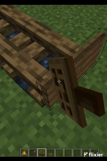 How to build Bench in Minecraft
