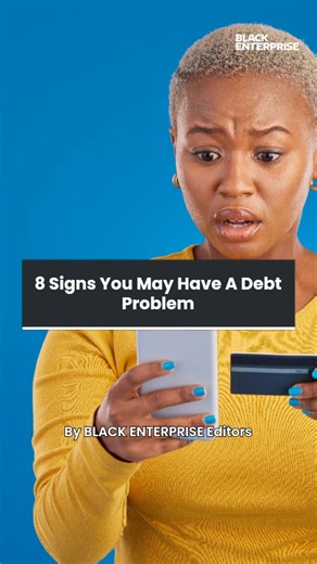 8 signs you may have a debt problem