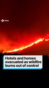 64K views · 1K reactions | A fast-moving wildfire whipped by...