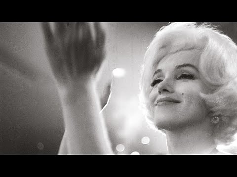 Marilyn Monroe at the Golden Globe Awards in March 1962.