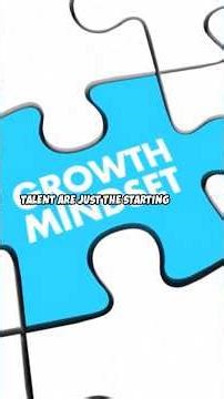 Fixed vs. Growth Mindset: The 60-Second Difference That Changes Everything! #shorts