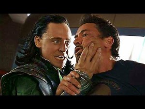 Iron Man vs Loki - Fight Scene - The Avengers (2012) Movie Clip FHD