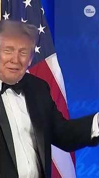 Trump's Reaction Goes Viral During White House Correspondents' Dinner | Epstein Award Moment