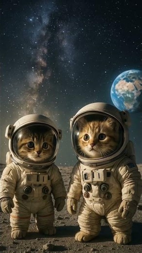 Cats on the Moon?! 🐱🌕