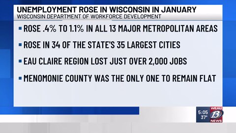 January local employment and unemployment data released