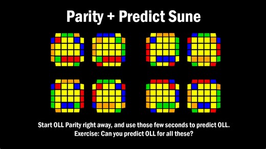 4x4 Rubik's Cube- OLL Parity Prediction & OLL Skips
