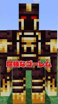 【マイクラ/MOD紹介】いろんなそざいのゴーレム【Java版】