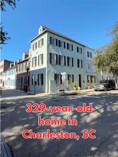 Explore Charleston's Historic Home Built in 1697