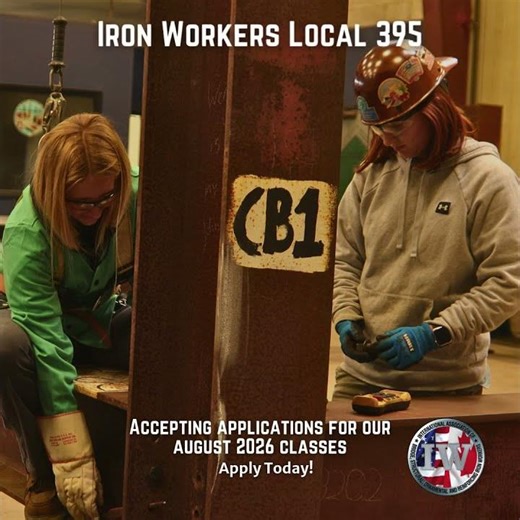 Start a New Career | Iron Workers Local 395