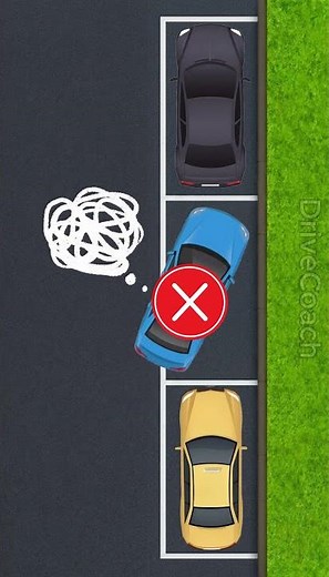 🚗 Parallel Parking Technique | Simple Tips Explained Clearly #driving #dmv #tips #shorts #youtube