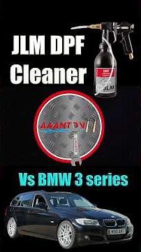 BMW DPF Cleaned in situ JLM DPF Cleaning Kit Fault Code 480A 4081A