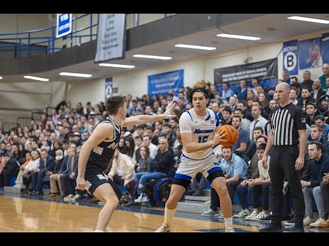 MBB SKYLINE SEMIFINALS HIGHLIGHTS: Yeshiva Macs vs. Manhattanville Valiants (2/22/24)
