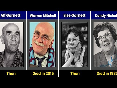 TILL DEATH US DO PART (1965) Cast THEN and NOW 2025