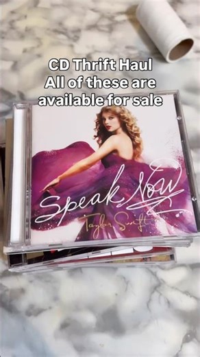 Thrift CD haul 💿 #thriftfinds #cd #reselling