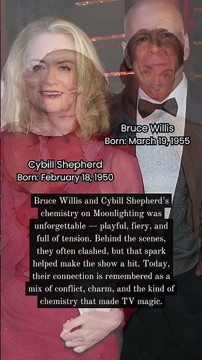 Bruce Willis and Cybill Shepherd: The Fiery Duo That Redefined TV Chemistry