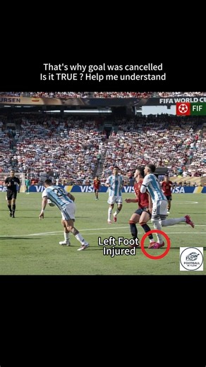 Why SPAIN goal was disallowed. Help me understand this?