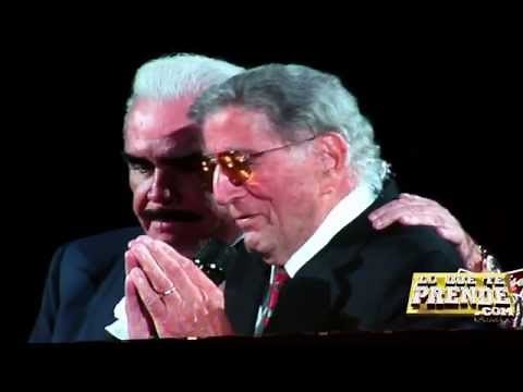 Chente and Tony Bennett on how to respect singers in America!