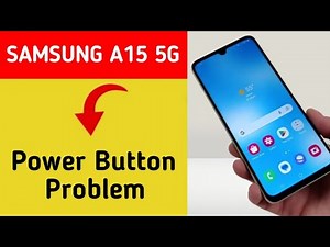 How to fix power button problem Samsung Galaxy A15 5G, how to fix auto restart problem