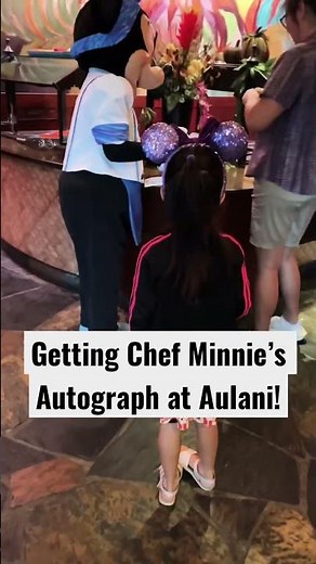 Chef Minnie Mouse! 🥰😱 Disney’s Aulani Character Breakfast | Makahiki Hawaii
