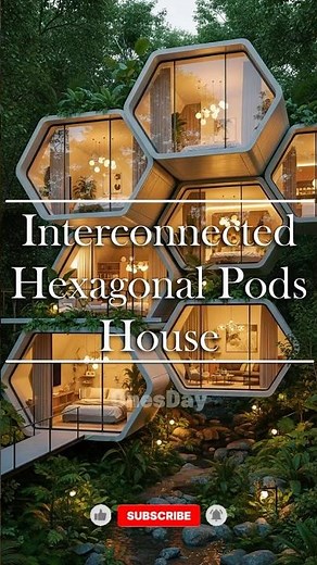 "Want a home that grows with you? These modular pods are designed to evolve."
