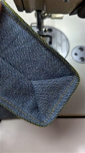 ✅️Easiest 3D Bag Corner Technique! Perfect Boxed Corners Every Time #shorts #shortsfeed #trending