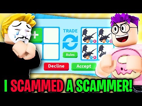 Can We SCAM THE SCAMMER To Get Our DREAM PETS in ADOPT ME!? (CRAZIEST PLOT TWIST EVER)