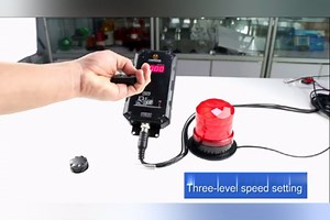 Forklift Speed Limit Alarm Siren Fork Truck Overspeed Safety System Strobe Light Horn Forklift Speed Limiter Overspeed Alarm Siren Horn w/Warning Light DC12-48V