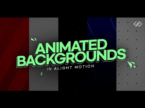 Stunning motion backgrounds in alight motion.