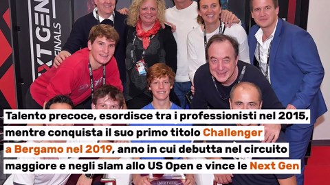 Lo staff che ha portato ai vertici ATP Jannik Sinner: coach e super coach, il consigliere