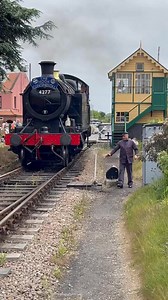 5.5K reactions · 229 shares | Great Western Railway 4200 Class, Number 4277, named ‘Hercules’ . It was built in 1920 at the Swindon Locomotive Works. It spent most of its working life in South Wales on freight trains and was withdrawn in 1964. #trains #steamlocomotive #steamtrain #britishrailways #railways #trainspotting | Adrian Watson | Facebook