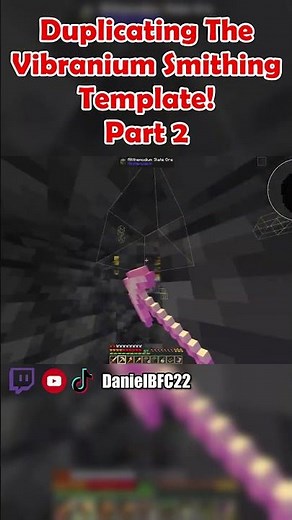 Duplicating The Vibranium Smithing Template! Part 2