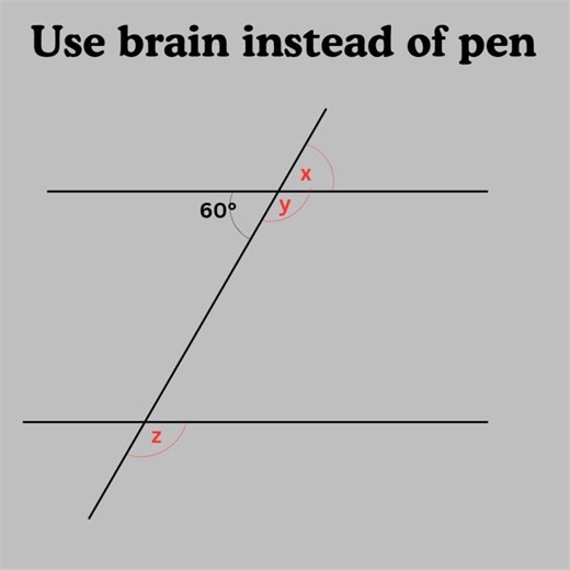 Basic mathematics Triangle problem algebra tricky problem #mathteacher #mathlover #mathfun #algebra