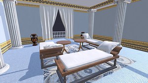 antic room unity - 3D model by diapant95 (@3DCraftsman)