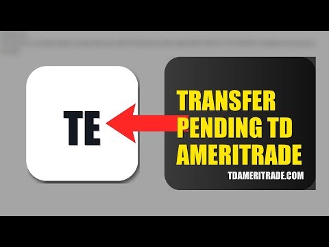 How To Fix Transfer Pending On TD Ameritrade 2026 (FULL WALKTHROUGH)