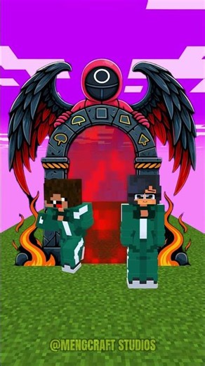 🦑 ESCAPE OR LOSE! APHMAU vs NOOB GIRL SQUID GAME! 😨z