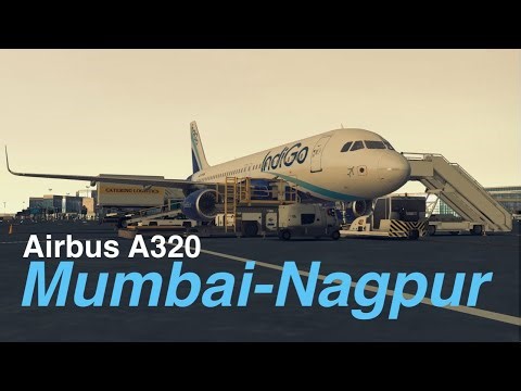 Mumbai To Nagpur (Airbus A320) Indigo airlines | Infinite Flight Simulator | Gameplay 2026.