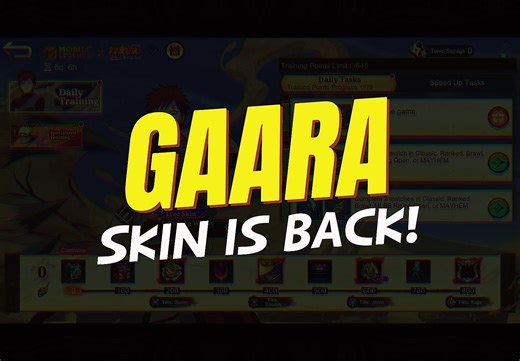 Gaara Skin Returns in MLBB: Get Ready for Naruto Event