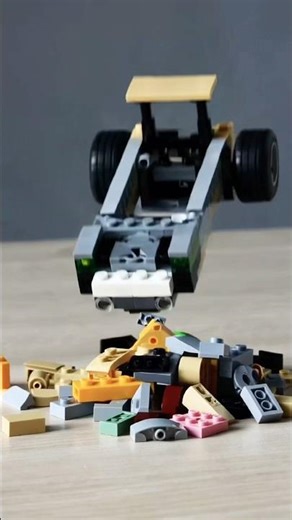 Lego Car Stop Motion Assembly! #lego #car #toys