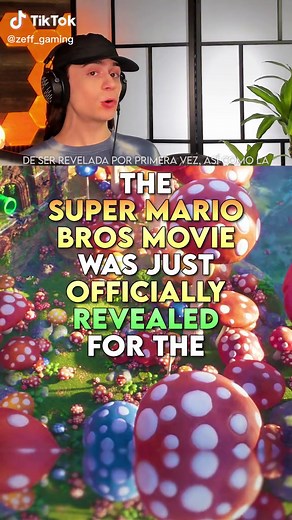 Official Super Mario Bros Movie Reveal! Chris Pratt as Mario Voice