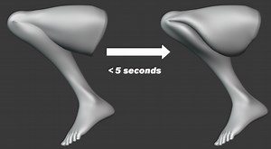 Squish- Instant Better Rig Deforms / Blender 3.1